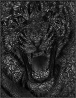 Psychedelic Art - Tiger Art