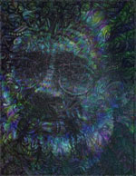Psychedelic Art - Psychedelic Faces Terence Mckenna